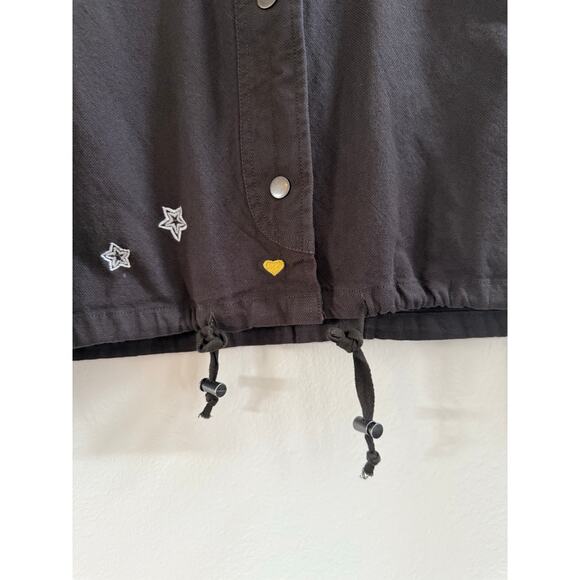 RARE Chaser x Peloton Patchwork Utility Military Jacket Brown Canvas Women’s Med - Picture 6 of 15